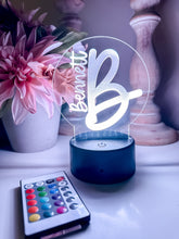 Load image into Gallery viewer, Personalized LED night light