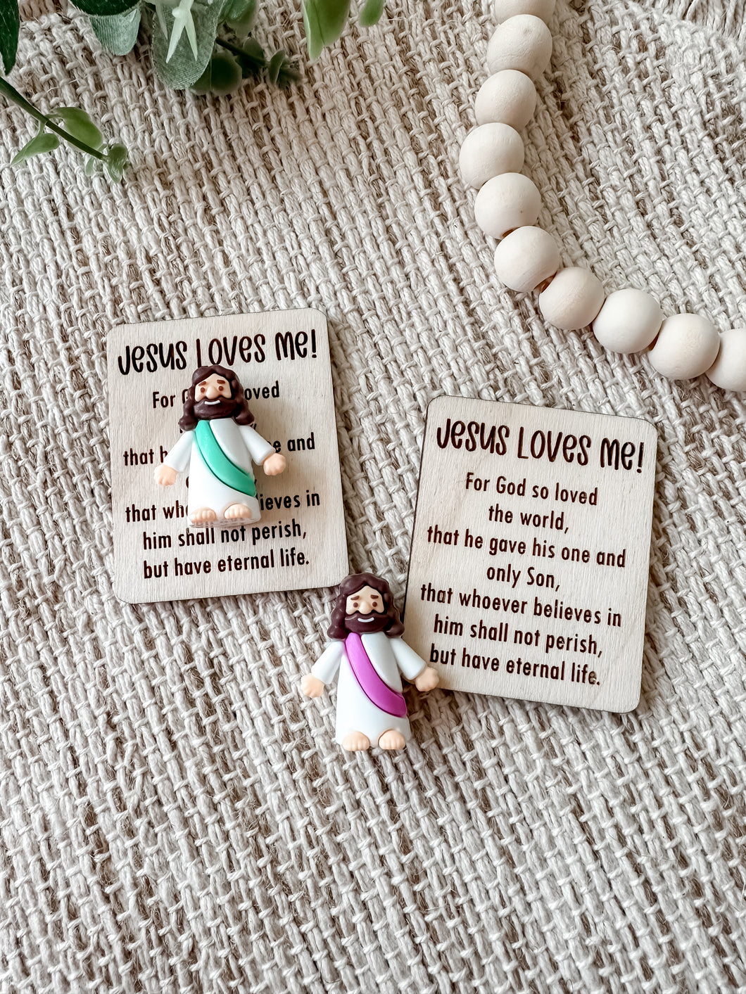 Mini Jesus & Plaque