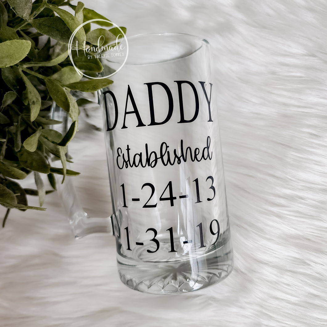 Personalized Beer Mug