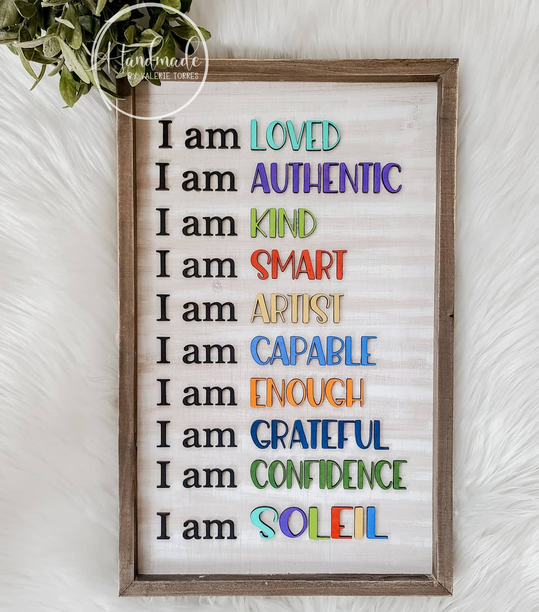 Affirmation Sign