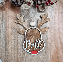 Load image into Gallery viewer, Personalized Reindeer Tags
