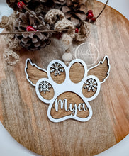 Load image into Gallery viewer, Personalized Paw Ornament
