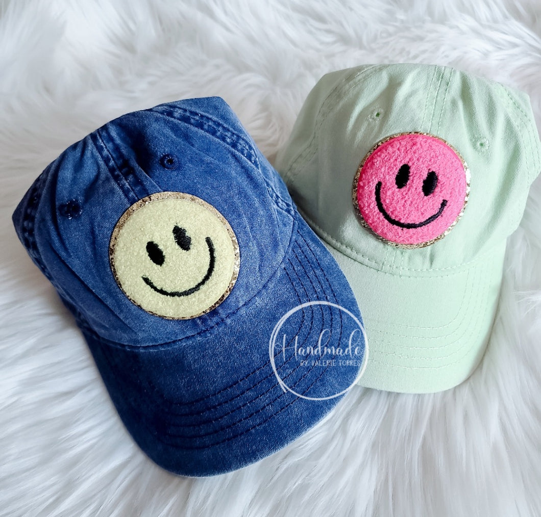 Smiley face hat