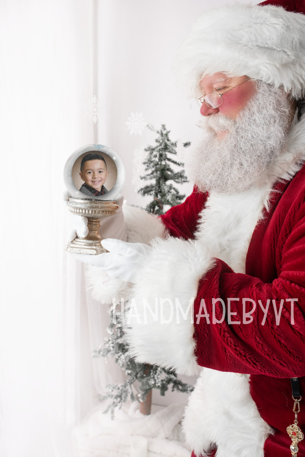 Custom Santa Photo