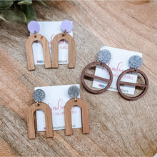 Load image into Gallery viewer, Wood Earrings
