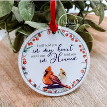 Load image into Gallery viewer, Memorial Cardinal Ornament
