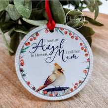 Load image into Gallery viewer, Memorial Cardinal Ornament
