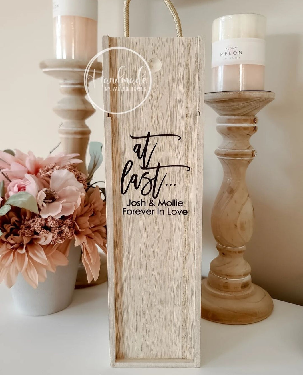Wooden Wine Box