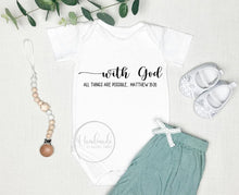 Load image into Gallery viewer, Baby religious shirts
