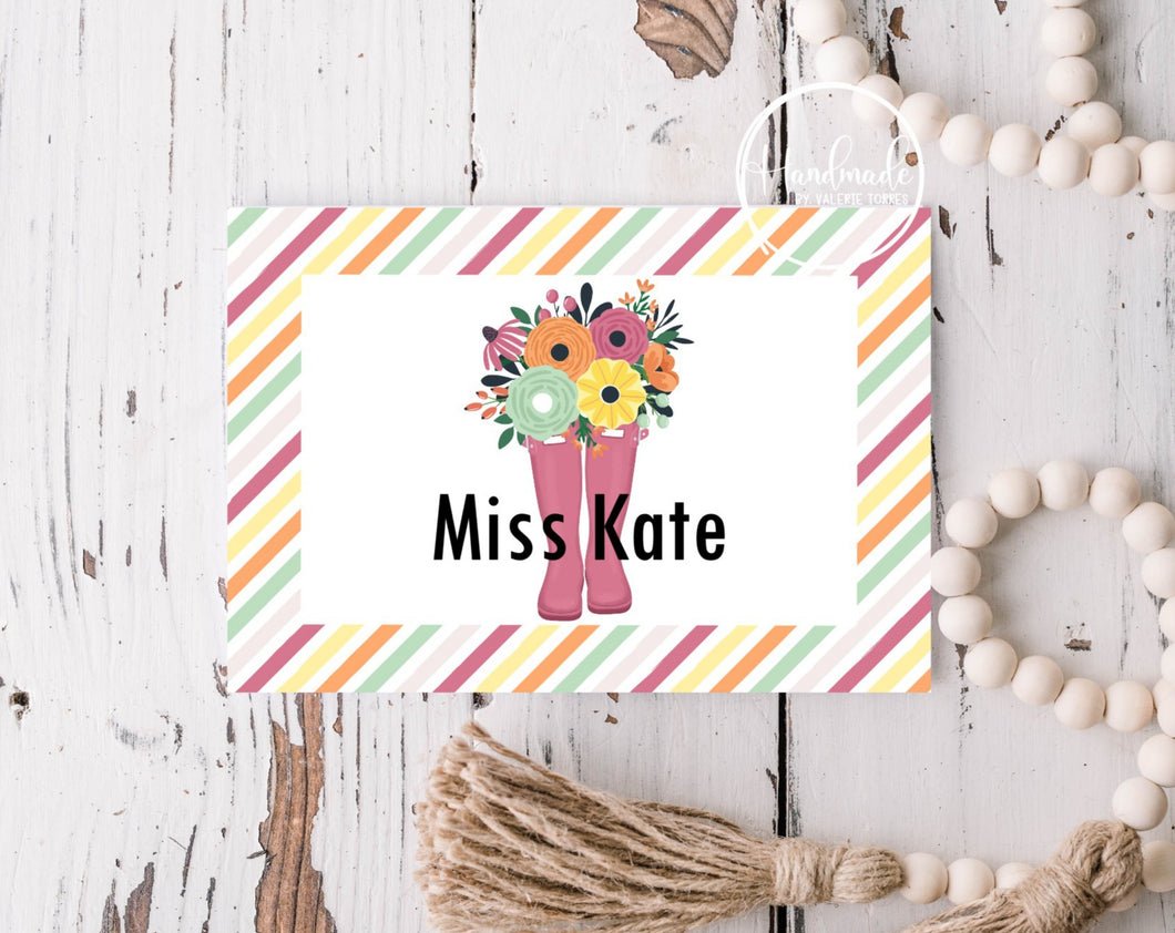 Personalized Note Cards