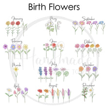 Load image into Gallery viewer, Birth Flower Kitchen Towel
