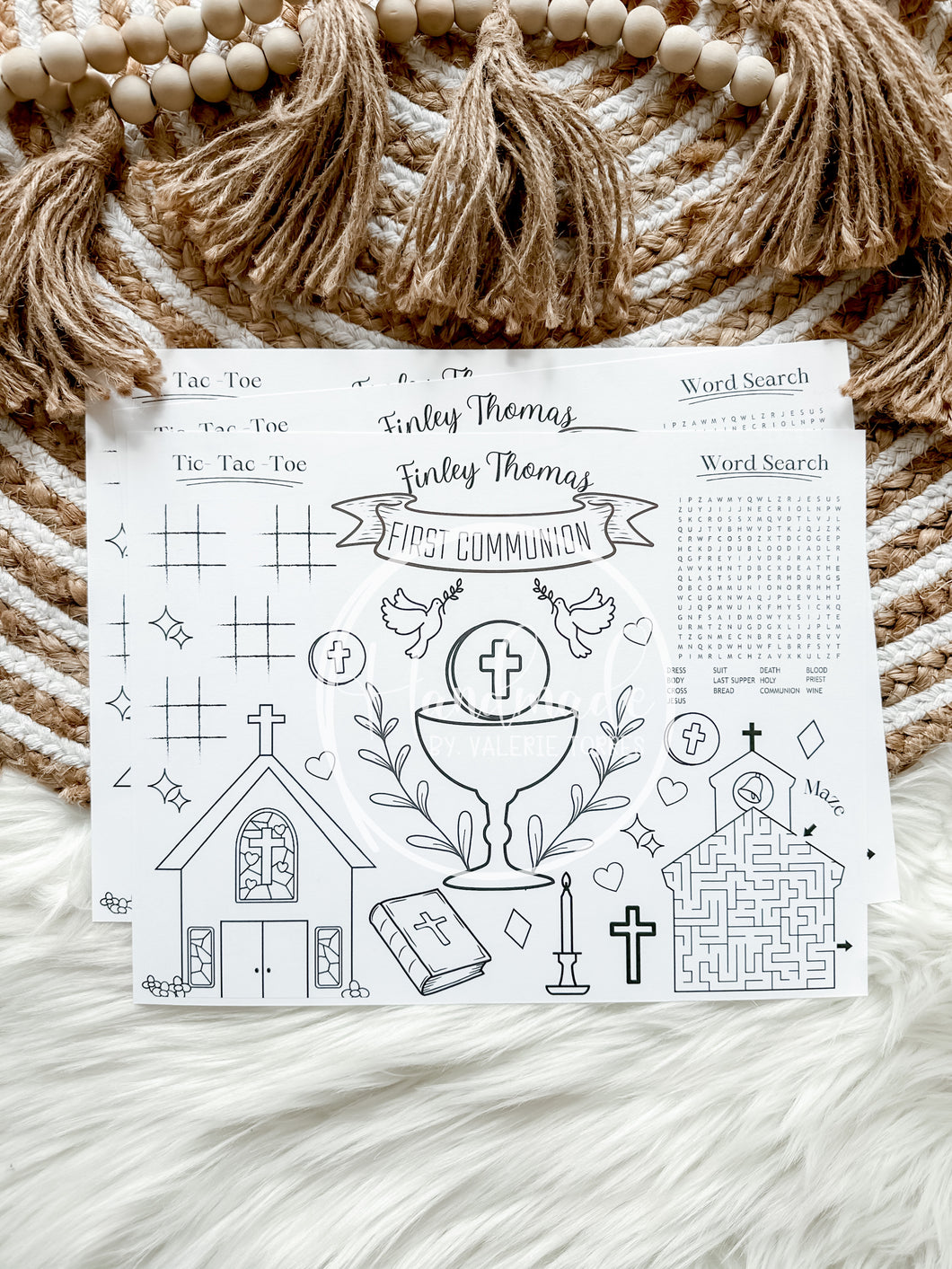 Communion Coloring Sheet